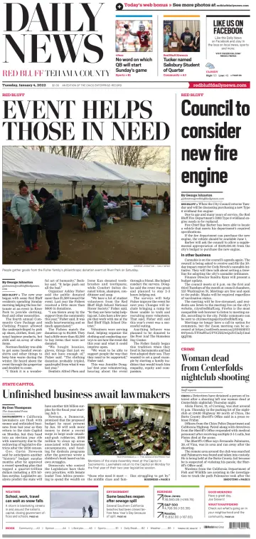 Daily News (Red Bluff) - 4 Jan 2022