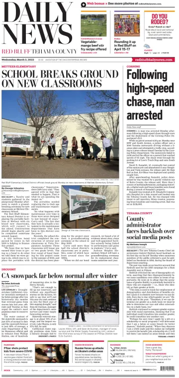 Daily News (Red Bluff) - 2 Mar 2022