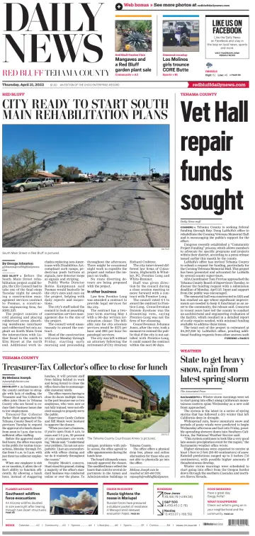 Daily News (Red Bluff) - 21 Apr 2022