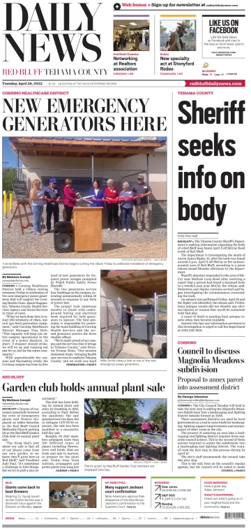 Daily News (Red Bluff) - 26 Apr 2022