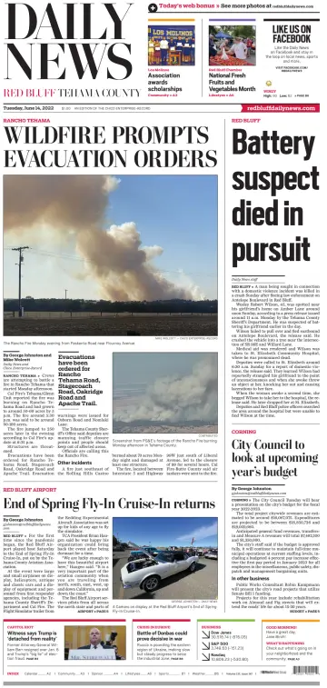 Daily News (Red Bluff) - 14 Jun 2022