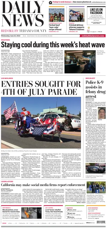 Daily News (Red Bluff) - 22 Jun 2022