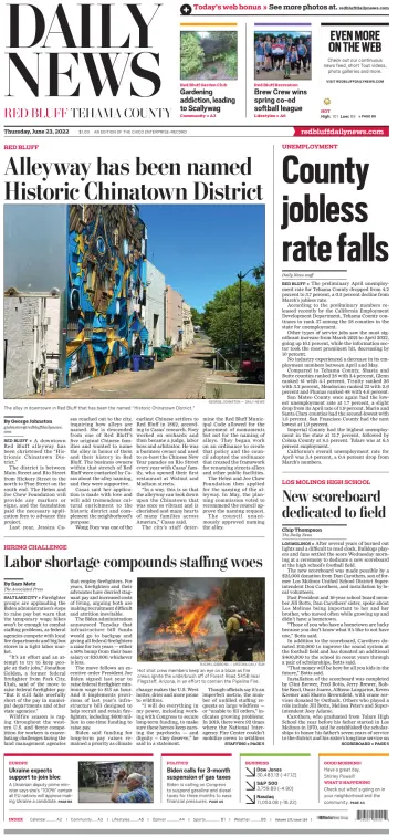 Daily News (Red Bluff) - 23 Jun 2022