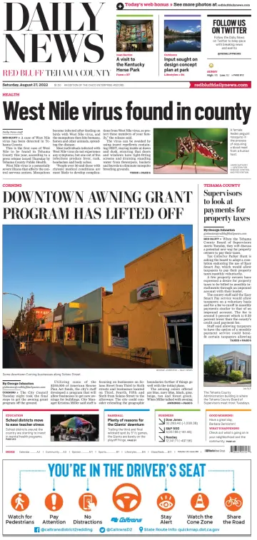 Daily News (Red Bluff) - 27 Aug 2022