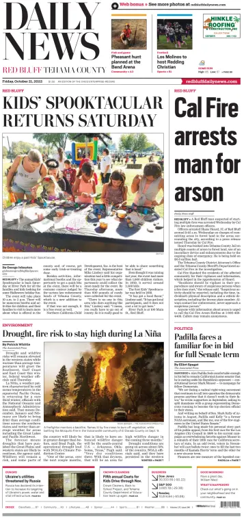 Daily News (Red Bluff) - 21 Oct 2022