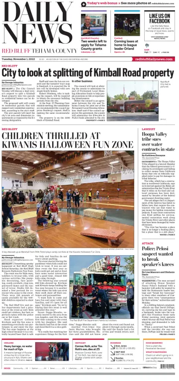 Daily News (Red Bluff) - 1 Nov 2022