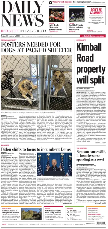 Daily News (Red Bluff) - 4 Nov 2022
