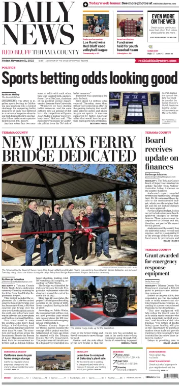 Daily News (Red Bluff) - 11 Nov 2022