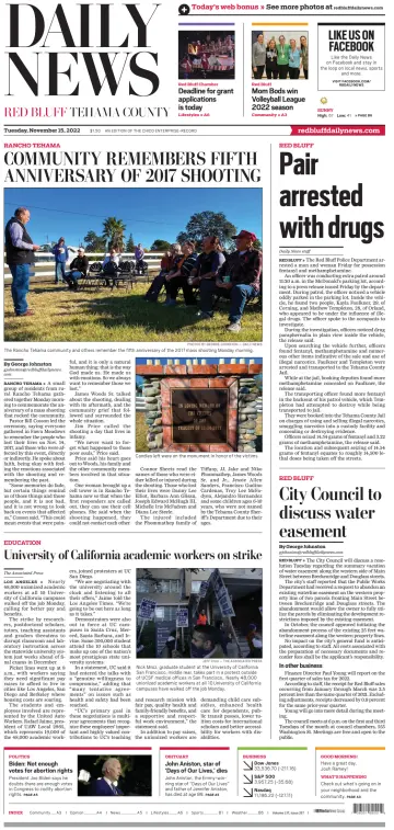 Daily News (Red Bluff) - 15 Nov 2022