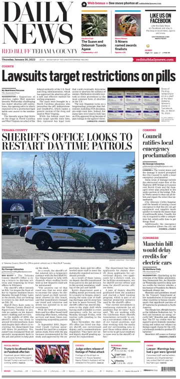 Daily News (Red Bluff) - 26 Jan 2023