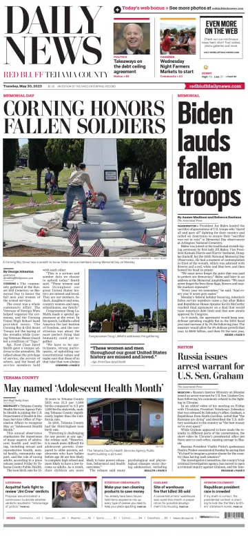 Daily News (Red Bluff) - 30 May 2023