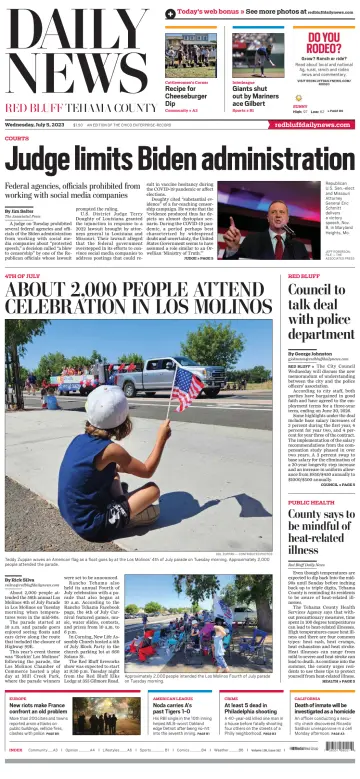 Daily News (Red Bluff) - 5 Jul 2023