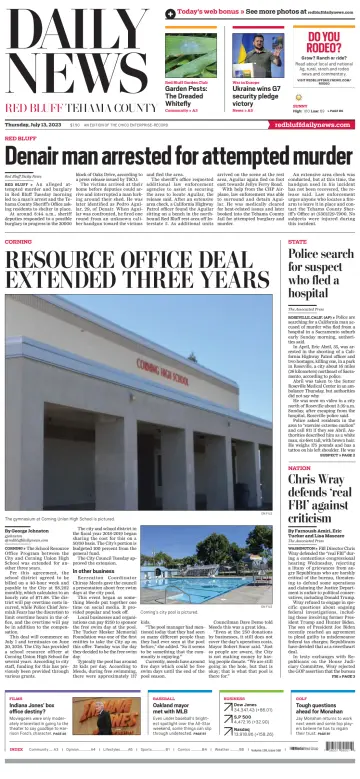 Daily News (Red Bluff) - 13 Jul 2023