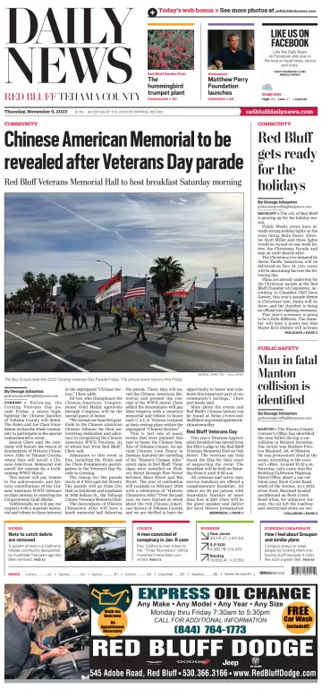 Daily News (Red Bluff) - 9 Nov 2023