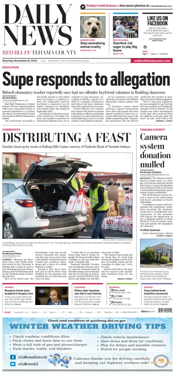 Daily News (Red Bluff) - 18 Nov 2023