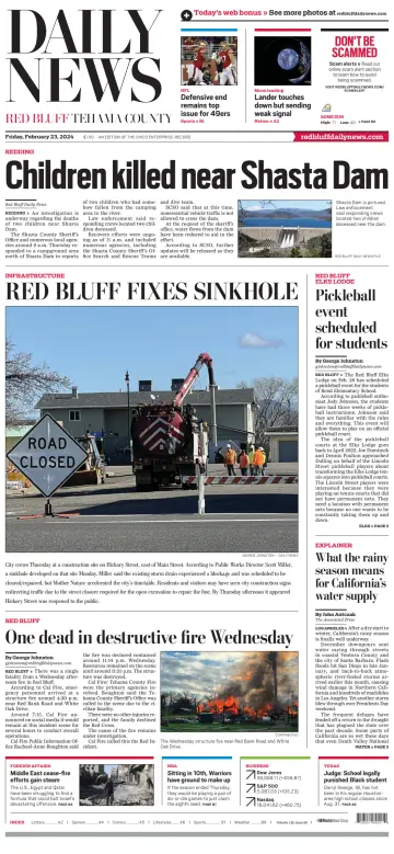 Daily News (Red Bluff) - 23 Feb 2024