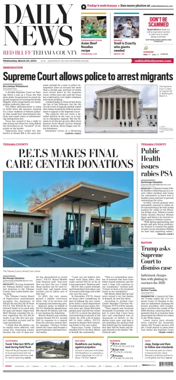 Daily News (Red Bluff) - 20 Mar 2024