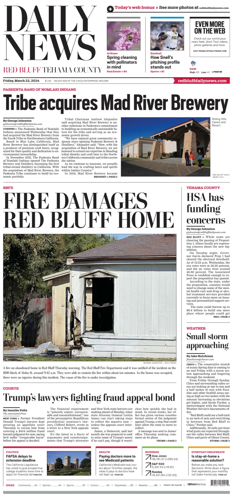 Daily News (Red Bluff)