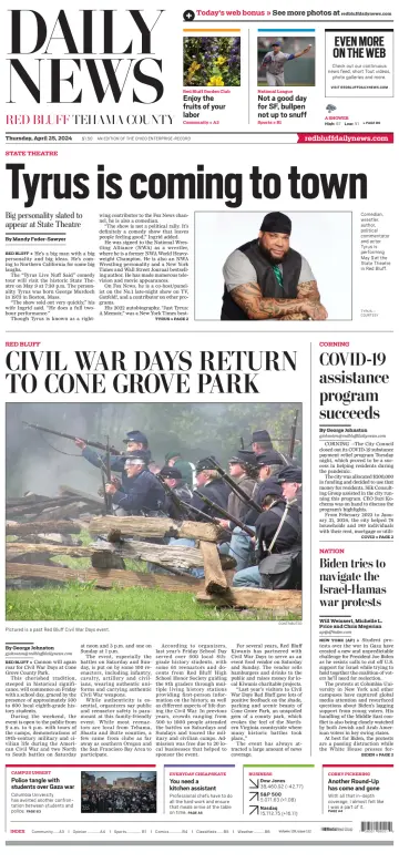 Daily News (Red Bluff) - 25 四月 2024