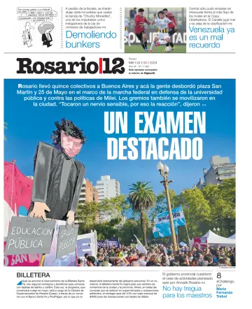 Rosario12 - 24 Nis 2024