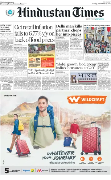 Hindustan Times (West UP) - 15 Nov 2022