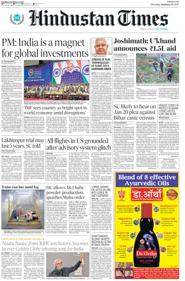Hindustan Times (West UP) - 12 Jan 2023