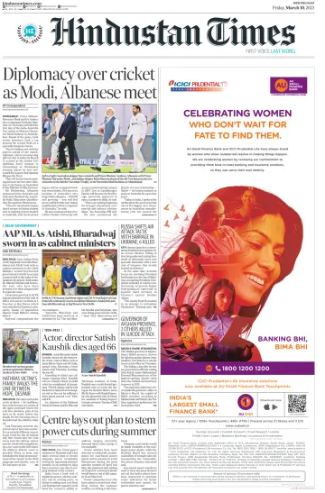 Hindustan Times (West UP) - 10 Mar 2023