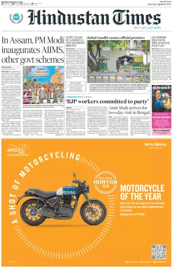 Hindustan Times (West UP) - 15 Apr 2023