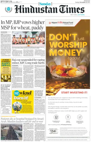 Hindustan Times (West UP) - 12 Nov 2023