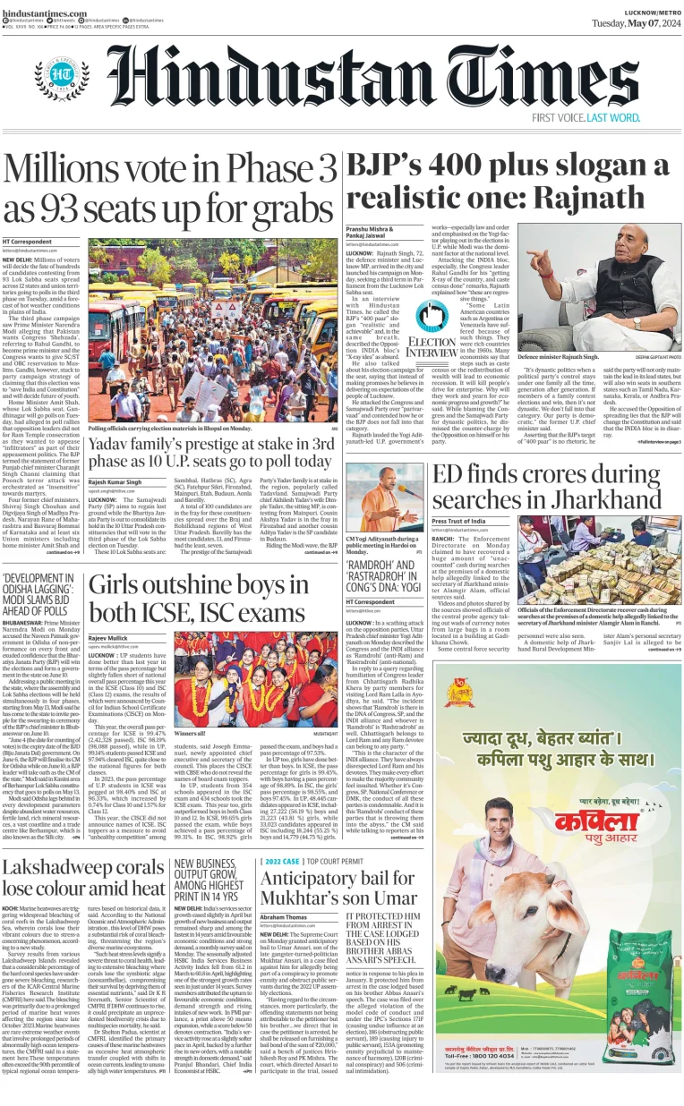 Hindustan Times (East UP)
