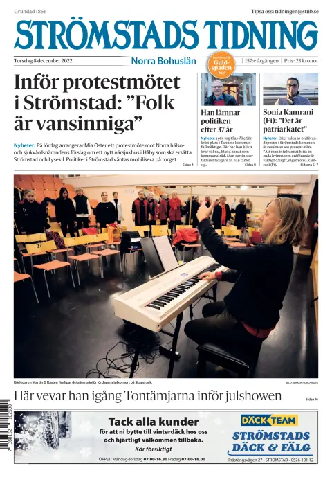 Strömstads tidning (Late Edition)