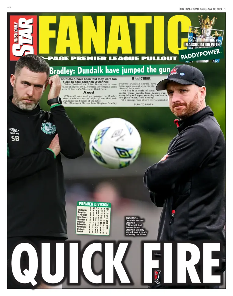 Irish Daily Star - Fanatic