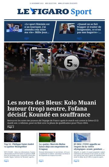 Le Figaro Sport - 22 Nov 2023