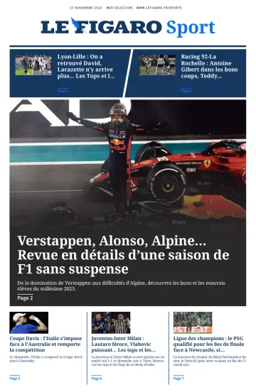 Le Figaro Sport - 27 Nov 2023