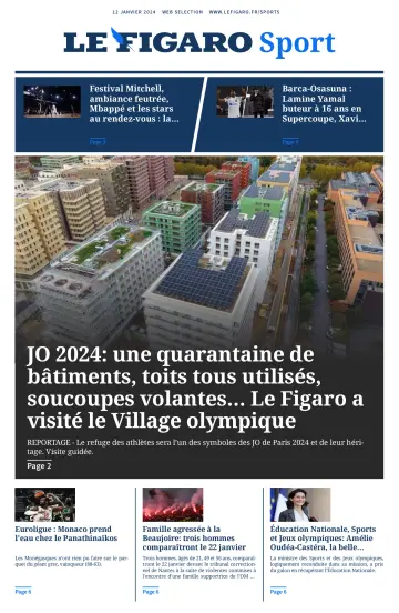 Le Figaro Sport - 12 Jan 2024