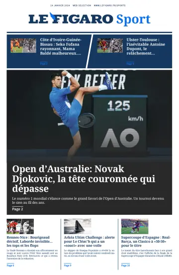 Le Figaro Sport - 14 Jan 2024