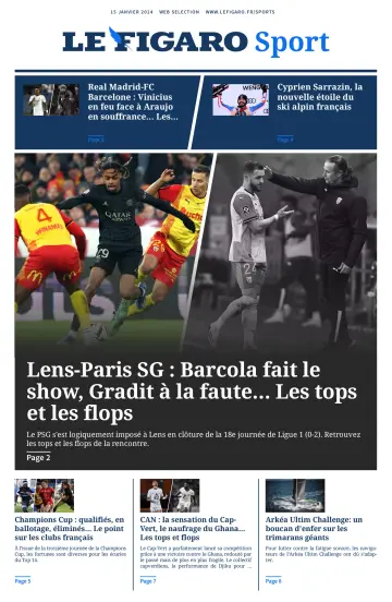 Le Figaro Sport - 15 Jan 2024
