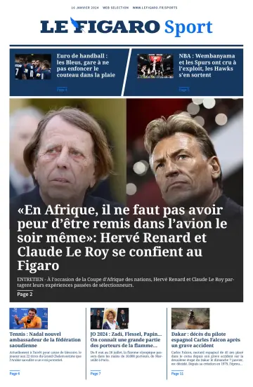Le Figaro Sport - 16 Jan 2024