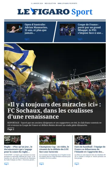 Le Figaro Sport - 21 Jan 2024