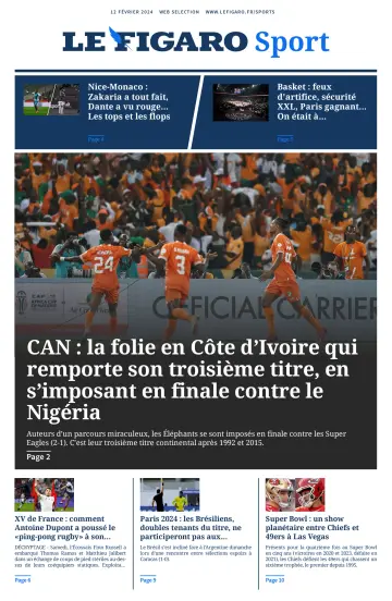 Le Figaro Sport - 12 Feb 2024