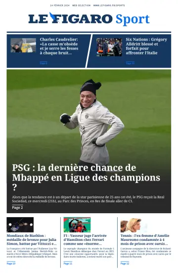 Le Figaro Sport - 14 Feb 2024
