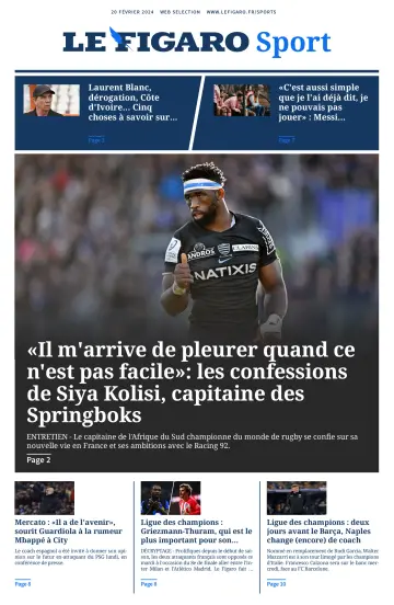 Le Figaro Sport - 20 Feb 2024