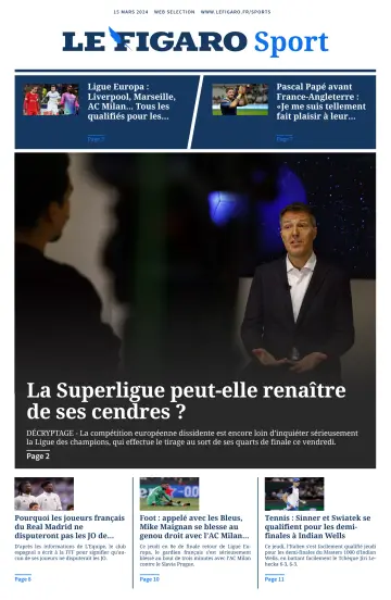 Le Figaro Sport - 15 Mar 2024