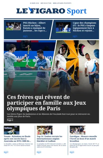 Le Figaro Sport - 29 Mar 2024