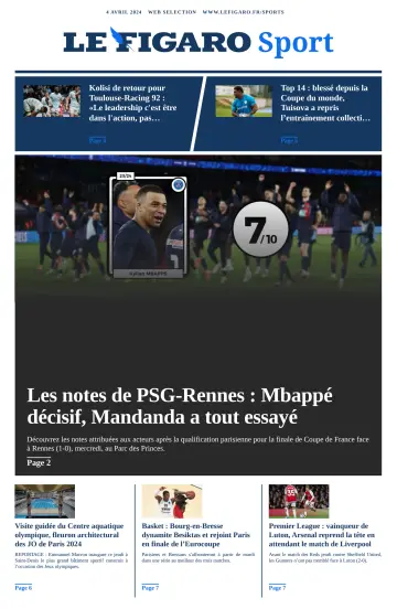 Le Figaro Sport - 4 Apr 2024