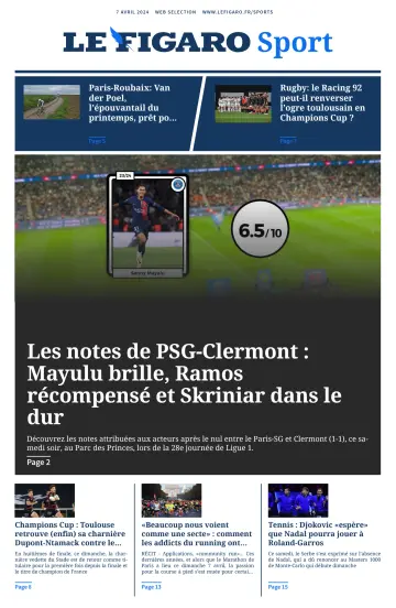 Le Figaro Sport - 07 апр. 2024