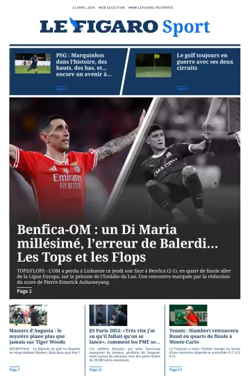 Le Figaro Sport - 12 Apr 2024
