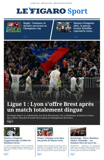 Le Figaro Sport - 15 апр. 2024