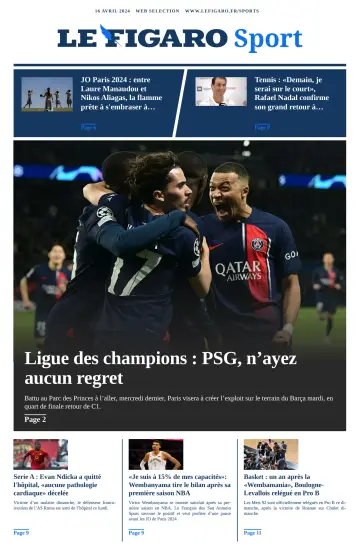 Le Figaro Sport - 16 4월 2024