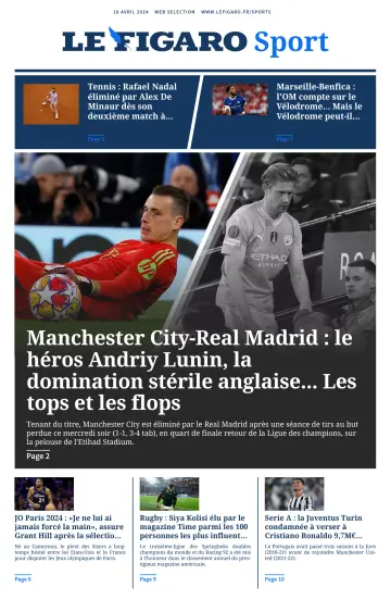Le Figaro Sport - 18 avr. 2024